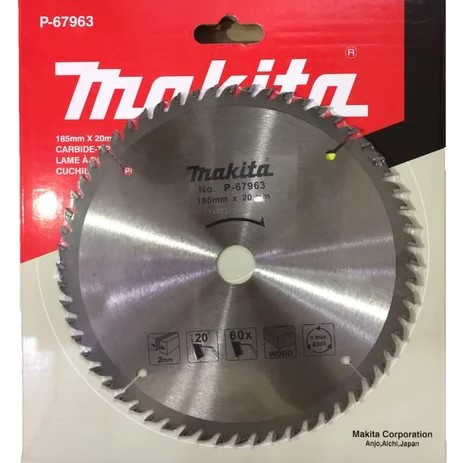 PISAU GERGAJI CIRCULAR SAW BLADE 7" X 60T GIGI MAKITA