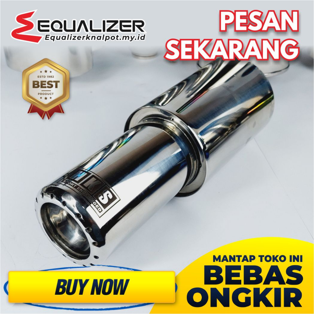 Knalpot Mobil Racing HKS Titan Gronel Bass Adem Brio ,  Avanza ,  Sigra ,  Rush ,  Calya ,  Ayla ,  