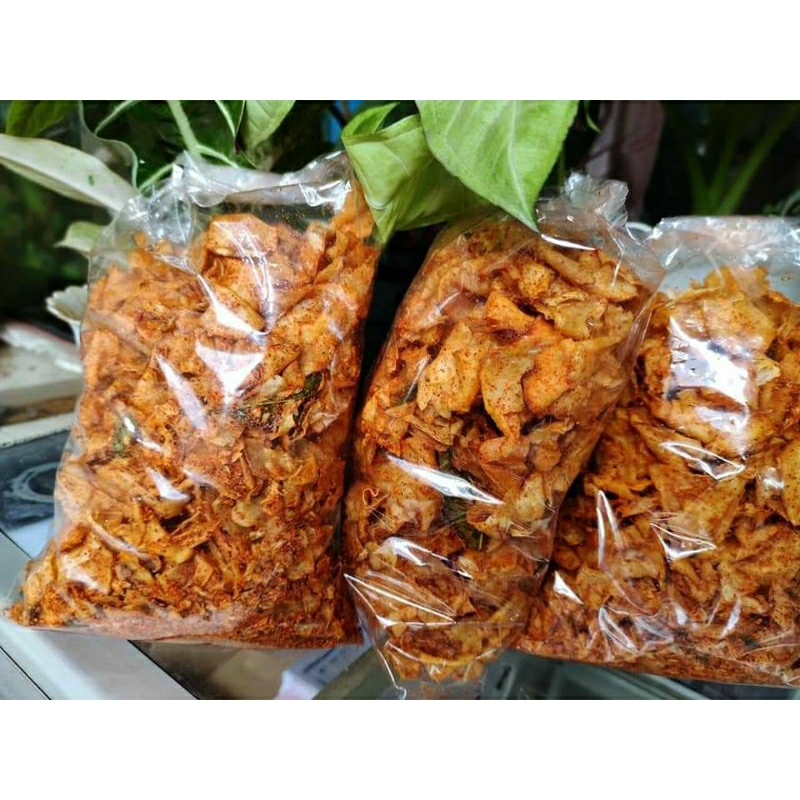 

Kripset Extra Pedas Daun Jeruk Uk 250gr