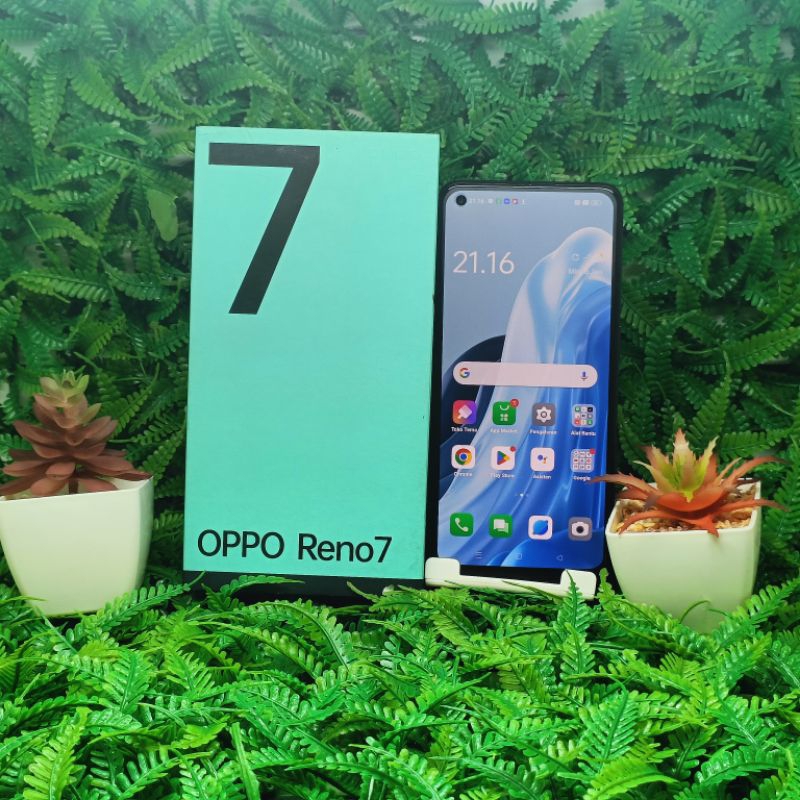 Oppo Reno 7 4G 8/256 GB Garansi Resmi Indonesia Second