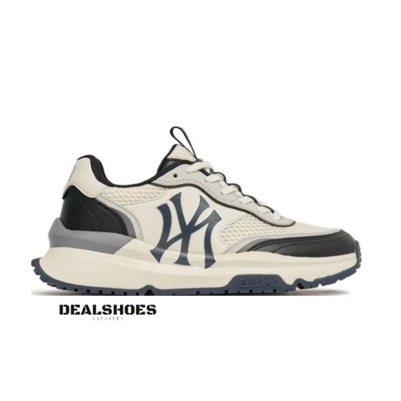 MLB Chunky Runner New York Yankees Black Women Shoes 100% Authentic