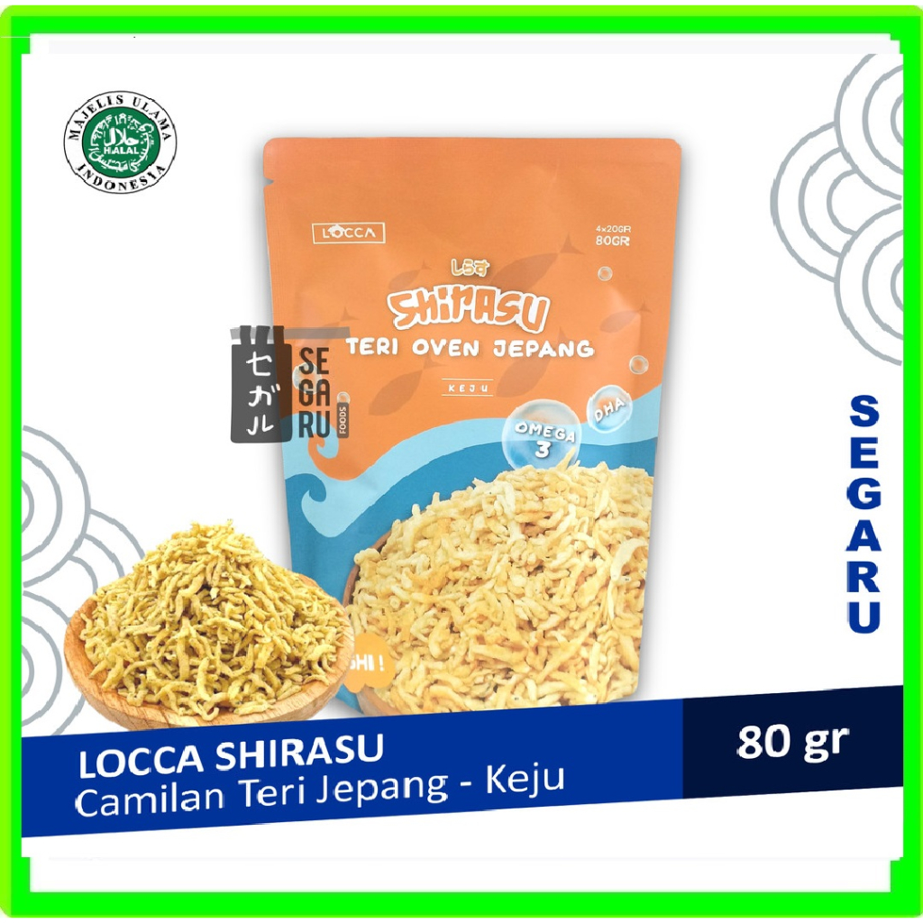 

Teri Jepang LOCCA Teri SHIRASU KEJU