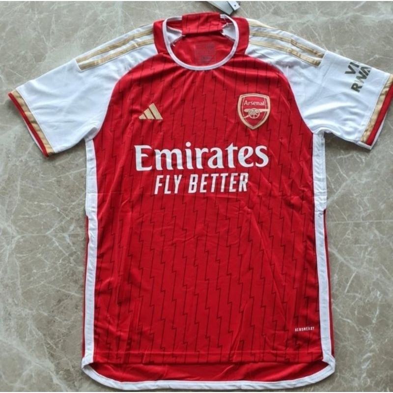 Jersey Bola Arsenal_ Home 2021 2022 Grade ORI