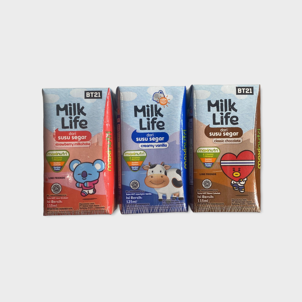 

Milklife 125ml all varian (vanila, coklat, strawberry)