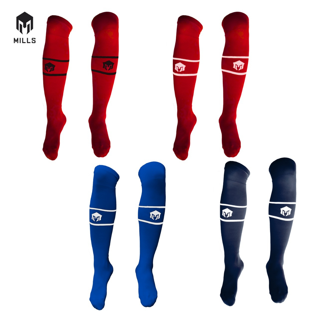 MILLS Kaos Kaki Olahraga Sepakbola Futsal Soccer Socks A1 1007