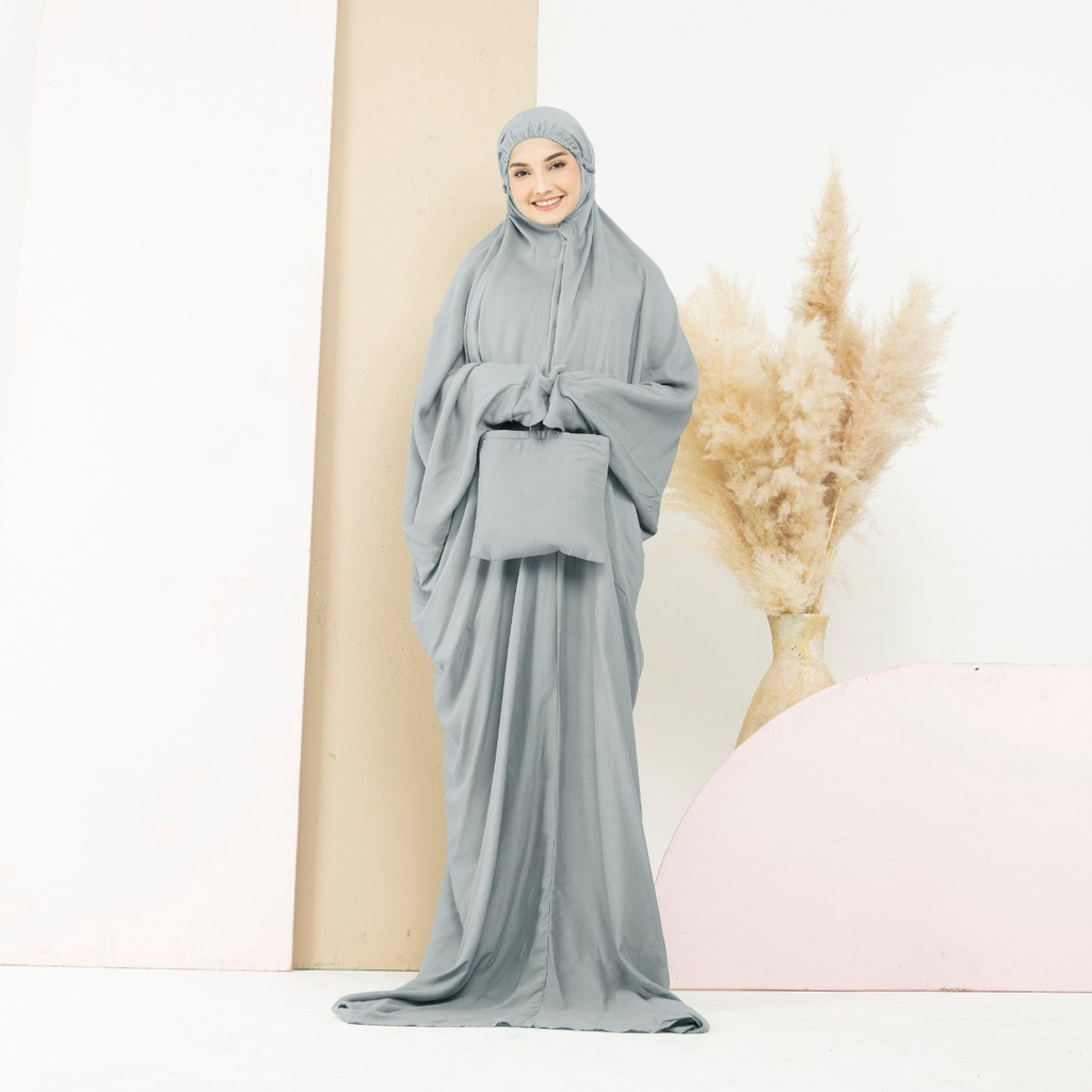 Mukena Terusan/ Mukena Rayon POLOS TERUSAN DEWASA / MUKENA RAYON POLOS TERUSAN PREMIUM TERBARU