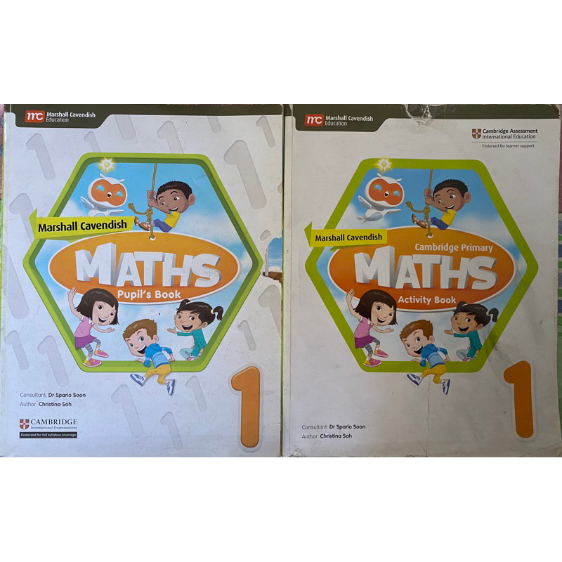 

SECONDHAND MARSHALL CAVENDISH MATHS PUPILS AND ACTIVITY BOOK 1