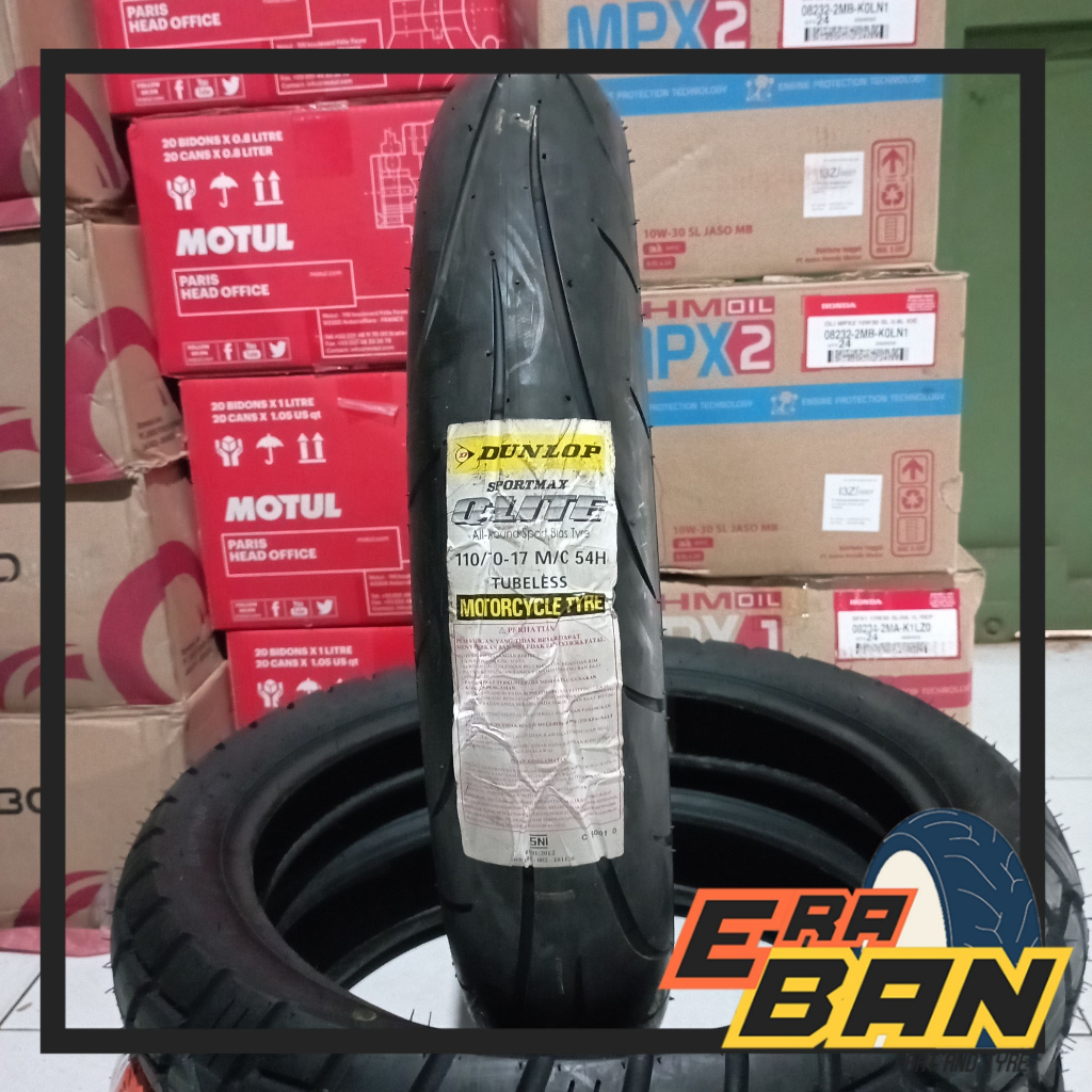 BAN LUAR DUNLOP SPORTMAX Q LITE 110 70 RING 17 TUBELESS
