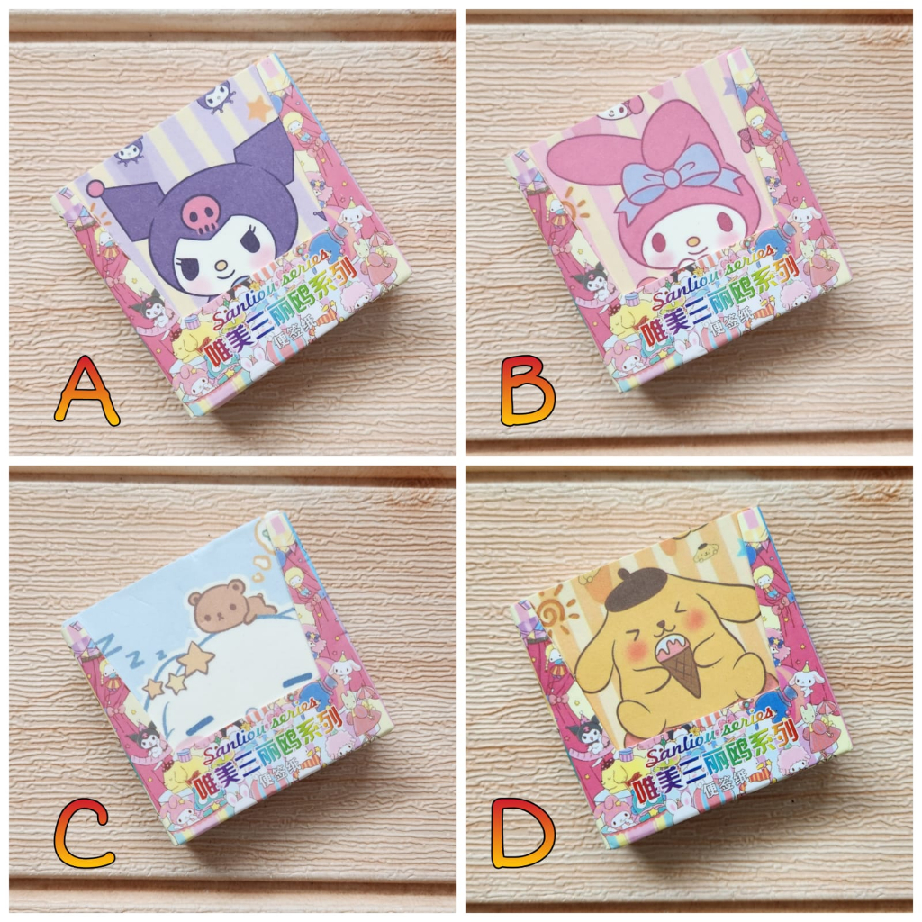 

MEMO KOTAK KUROMI MELODY (6X6)