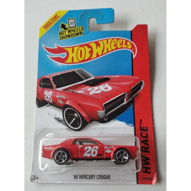 hotwheels 68 mercury cougar hw race