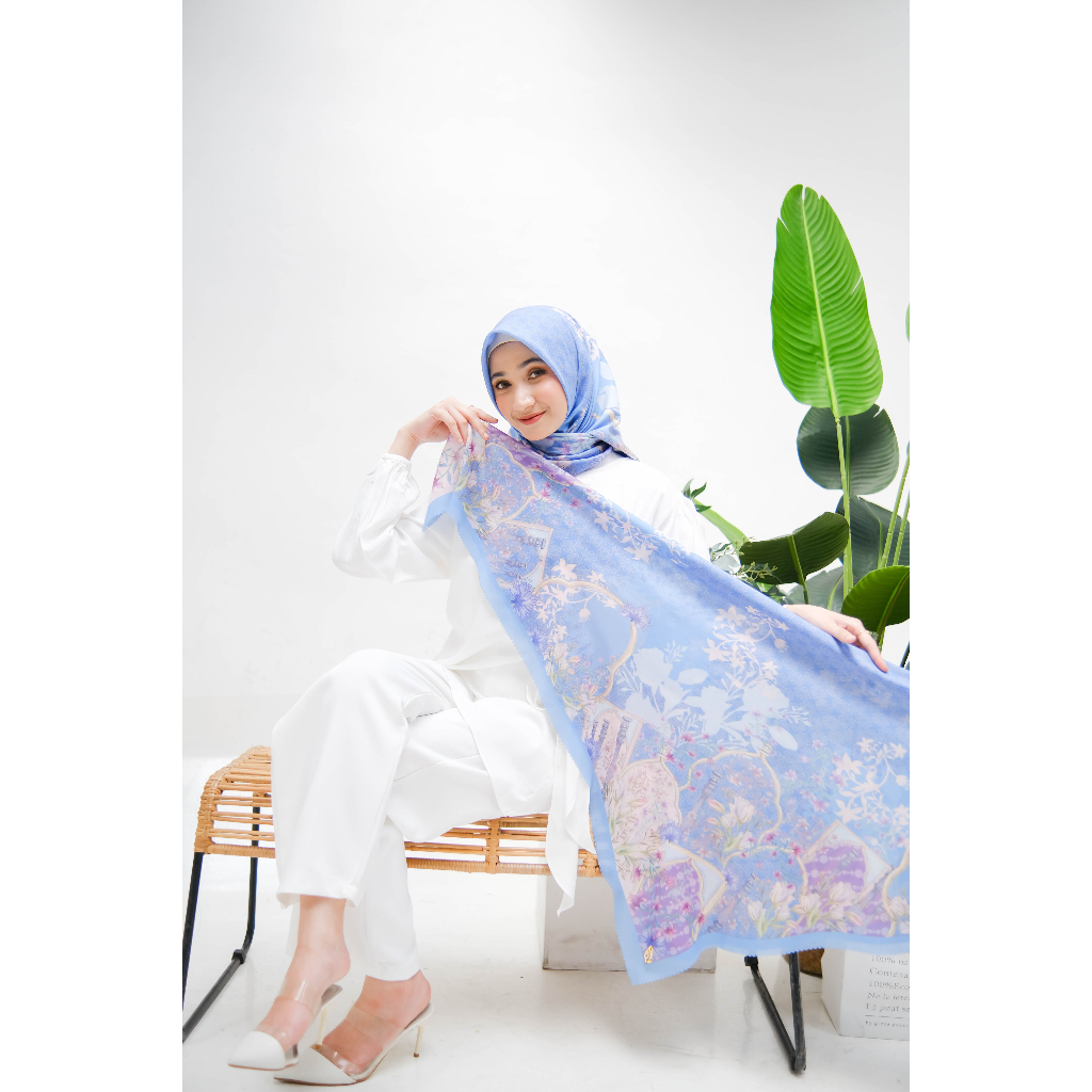At Muflih - Chania Scarf | Hijab Syari & Reguler| Scarft Voal