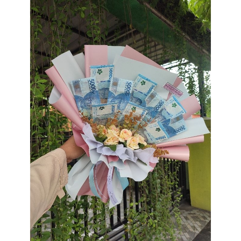 BUKET UANG/BUKET MEDAN/READY MEDAN/MONEY BOUQUET