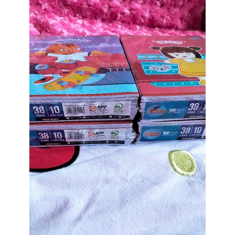 

BUKU TULIS SIDU (38 lembar) 1 PACK ISI 10 BUKU
