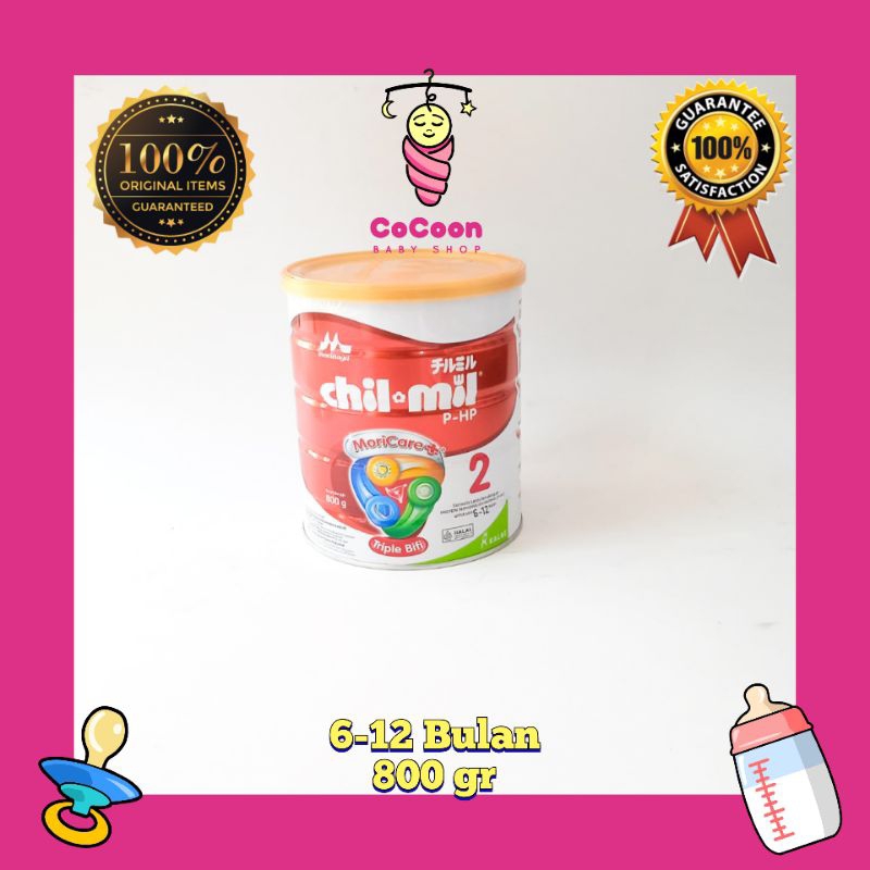 Susu Bayi Alergi Morinaga Chilmil Chil Mil PHP 6-12 Bulan 800g 800 g