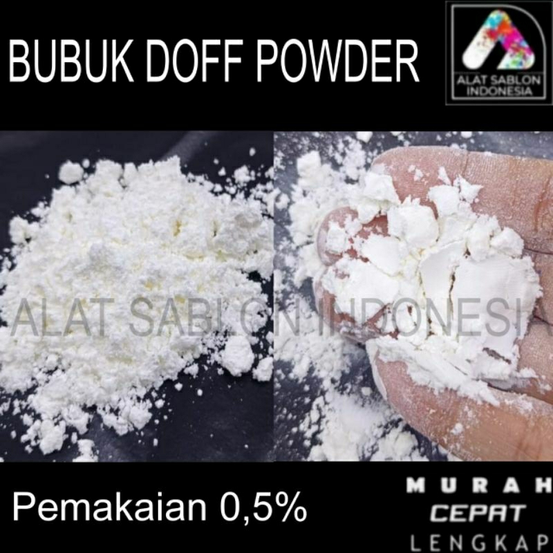 BUBUK TIMBUL PUFF 3D PENGEMBANG CAT SABLON 1 KG