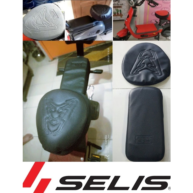 Sarung jok sepeda listrik / Bungkus sadel sepeda electrik model exotic / kulit jok selis