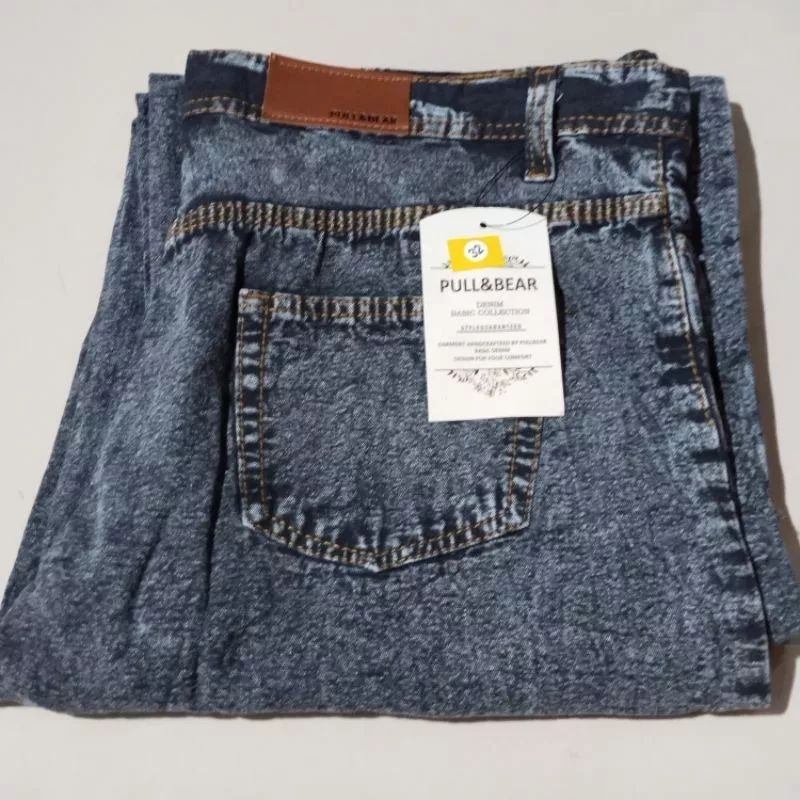 terlaris celana kulot jeans rawis snow blue high waist jeans sobek