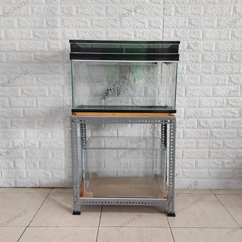 RAK SIKU LUBANG P60 L30 (cm) 2 SUSUN TINGKAT / RAK BESI SERBAGUNA