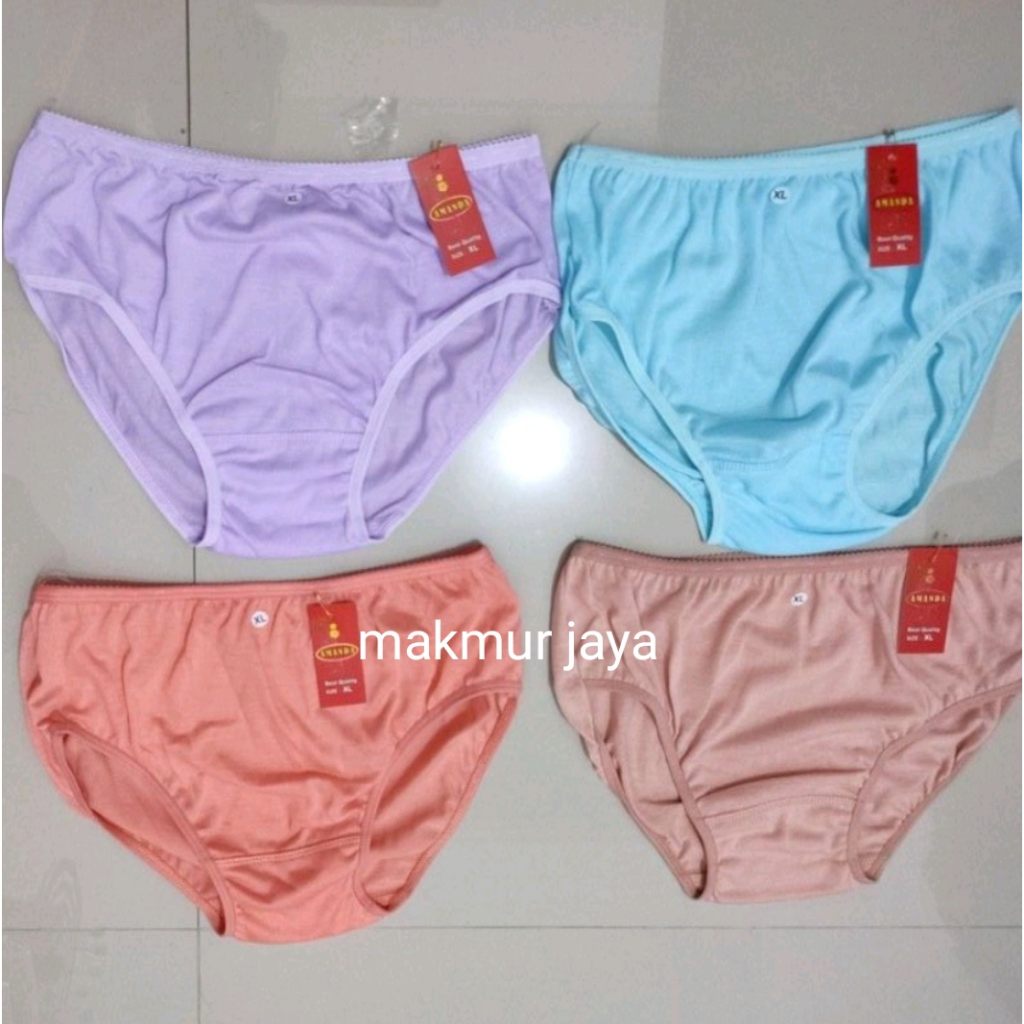 6 PC CD Wanita paket hemat 1 lusin cd merk amanda mirip motif kartun remaja 1/2 Lusin