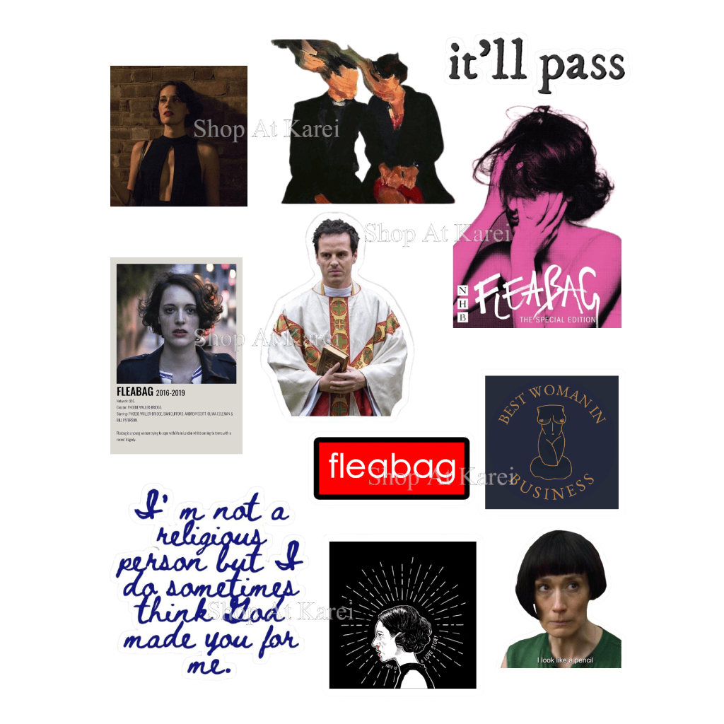 

Fleabag Sticker Set