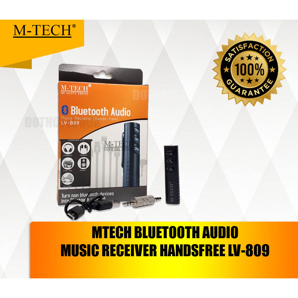 BLUETOOTH AUDIO WIRELESS + JACK 3.5 B09