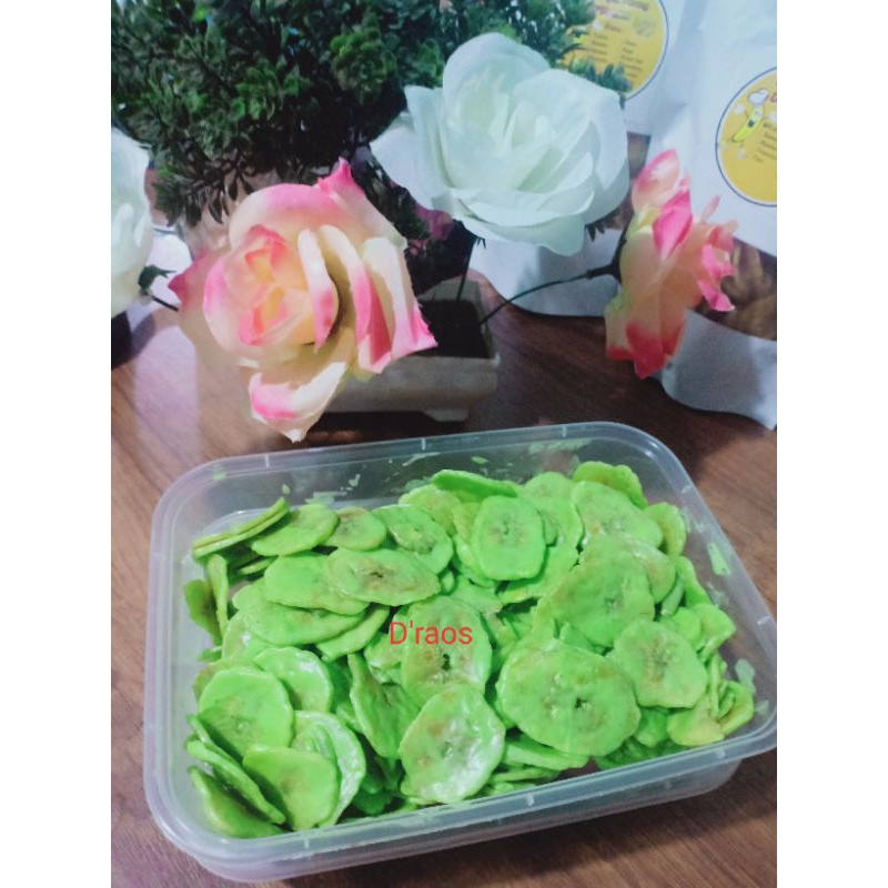 

kripik pisang lumer alpukat