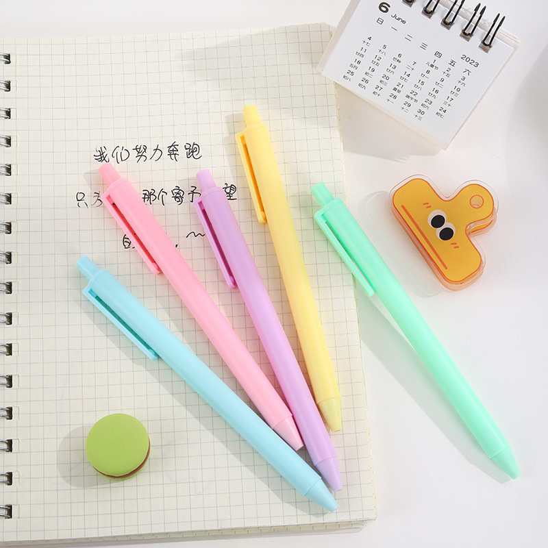 

AJS Pulpen mekanik warna pastel macaron 0,5mm 5 pcs/ pena PP11
