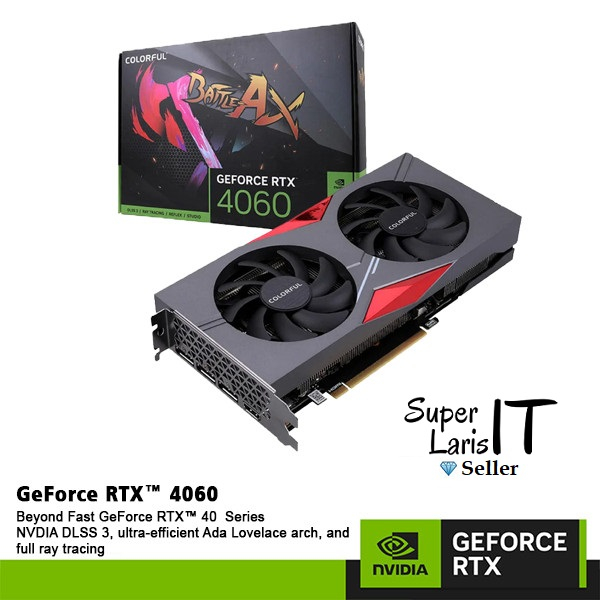 VGA Colorful GEFORCE RTX 4060 RTX4060 NB Duo 8GB-V GDDR6 128-bit