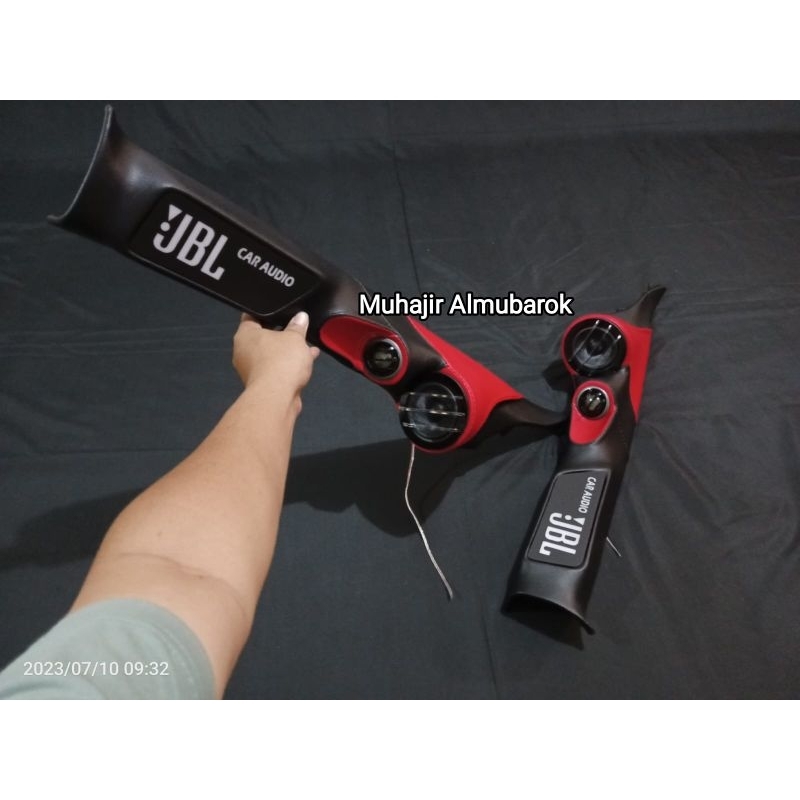 Pilar 3 Way Honda HRV (2014-2021) Kosongan atau Fullset Speaker Midrange dan Tweeter