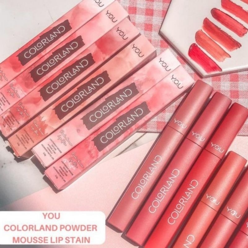 YOU Colorland Powder Mousse Lip Stain