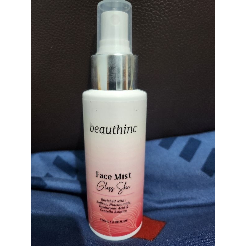 BEAUTHINC FACE MIST GLASS SKIN 100ml  preloved