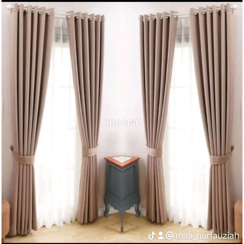 Gorden Blackout Polos Gorden Polos Doff Gorden minimalis