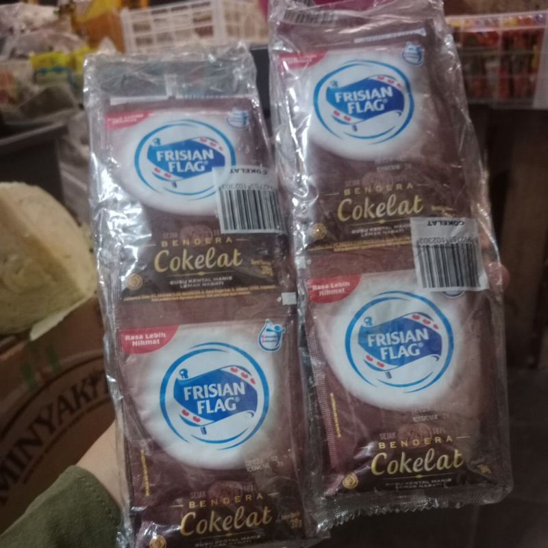 

susu sachet frisian flag