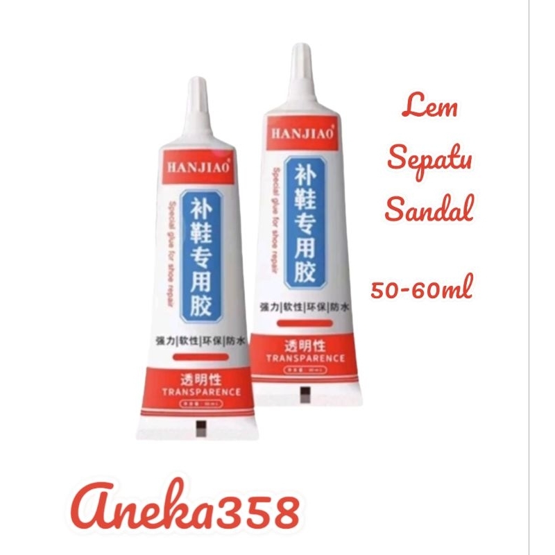 

lem sepatu sandal lem kuat 50-60 ml lengket waterproof tahan air perekat nambal tanpa bekas harga per 1pcs