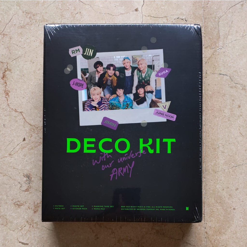[READY] SEALED BTS DECO KIT