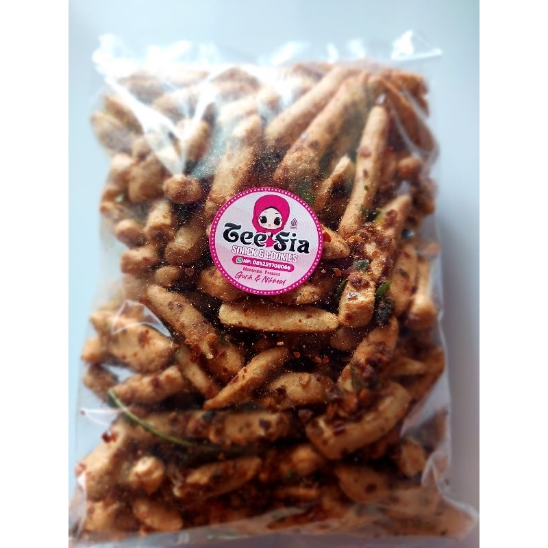 

Basreng stik pedas daun jeruk 1kg
