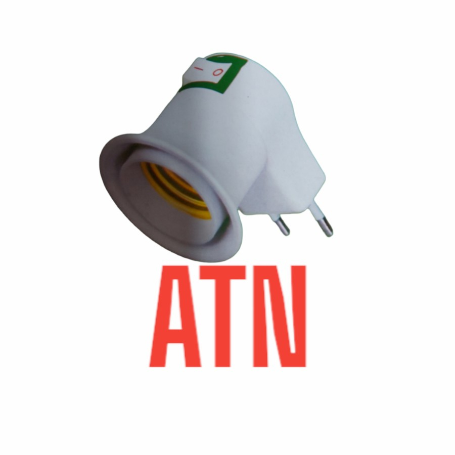 Fiting colok swit Fitting Colok Switch atn lampu dinding mini lamp lampu tidur