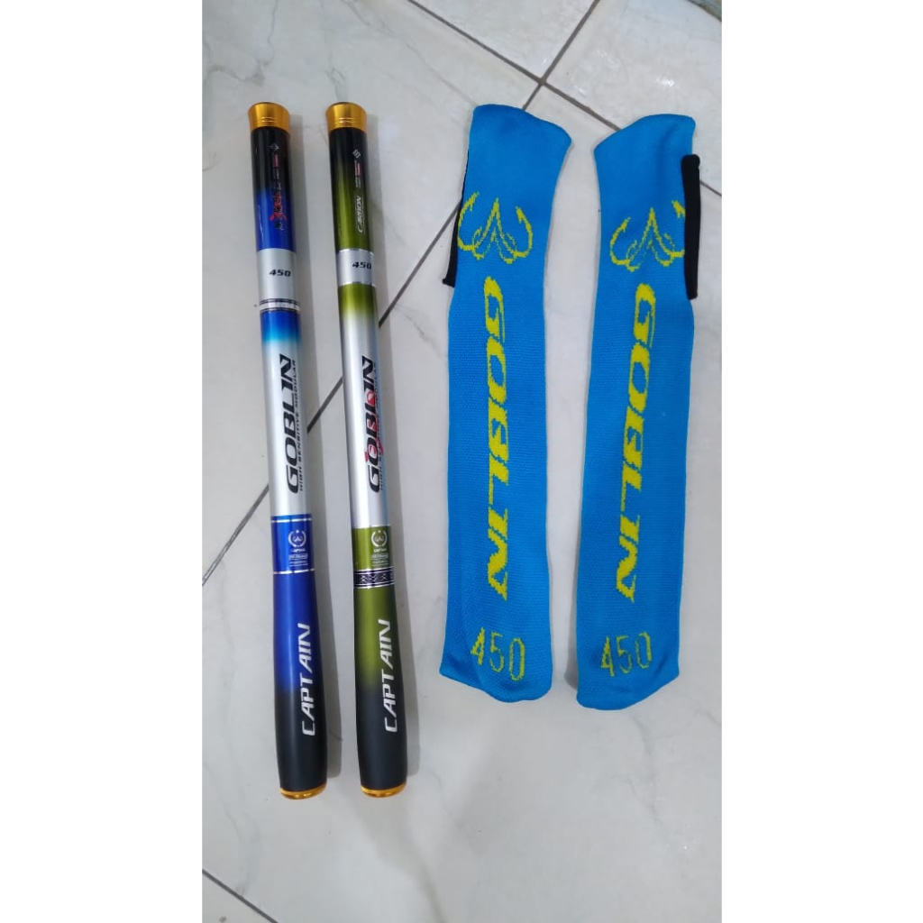 TEGEK CARBON RUAS PENDEK CAPTAIN GOBLIN UKURAN 300 dan 450
