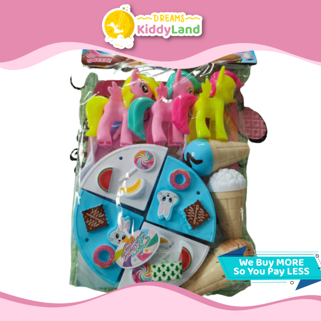 MAINAN ANAK KUE ULANG TAHUN LITTLE PONY / MAINAN MEMASAK
