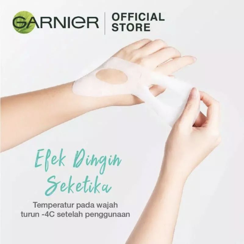 Garnier HydraBomb Brightening Eye Mask Serum (Masker Mata | Samarkan Lingkatan Hitam &amp; Kantung Mata)