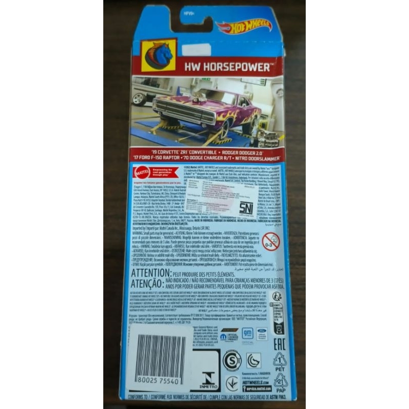 Hot Wheels HW Horsepower isi 5 mobil