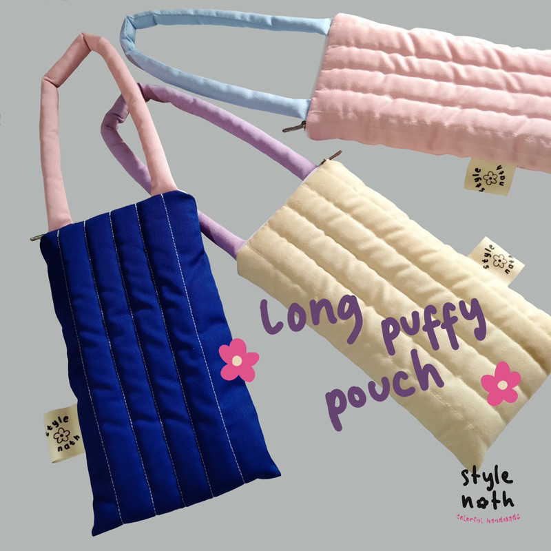 

long puffy pouch pencil case stylenath