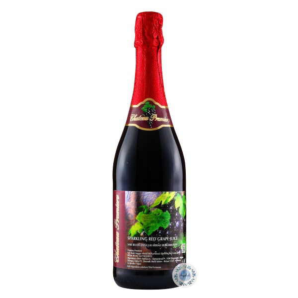 

Minuman Chateau Red Grape Sparkling Juice 750 ml