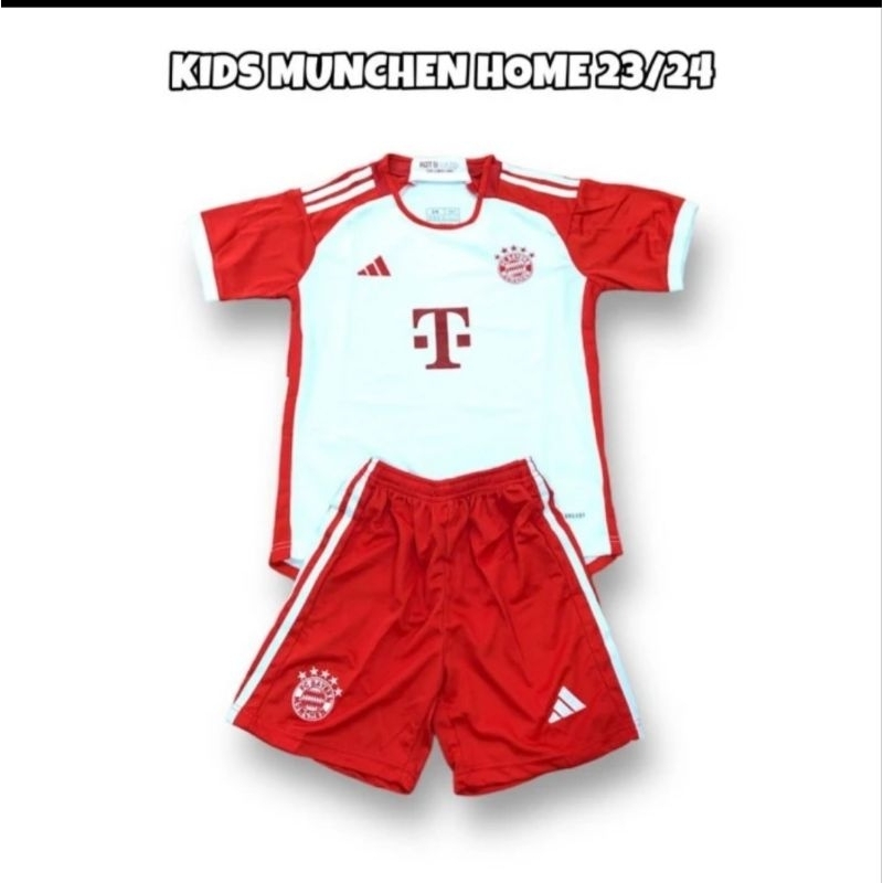 Jersey Bola kids / Anak Bayern Munchen Home 2023 2024 Grade ORI