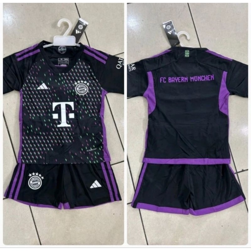 Jersey Bola Kids / Anak Bayern Munchen Away 2023 ORI