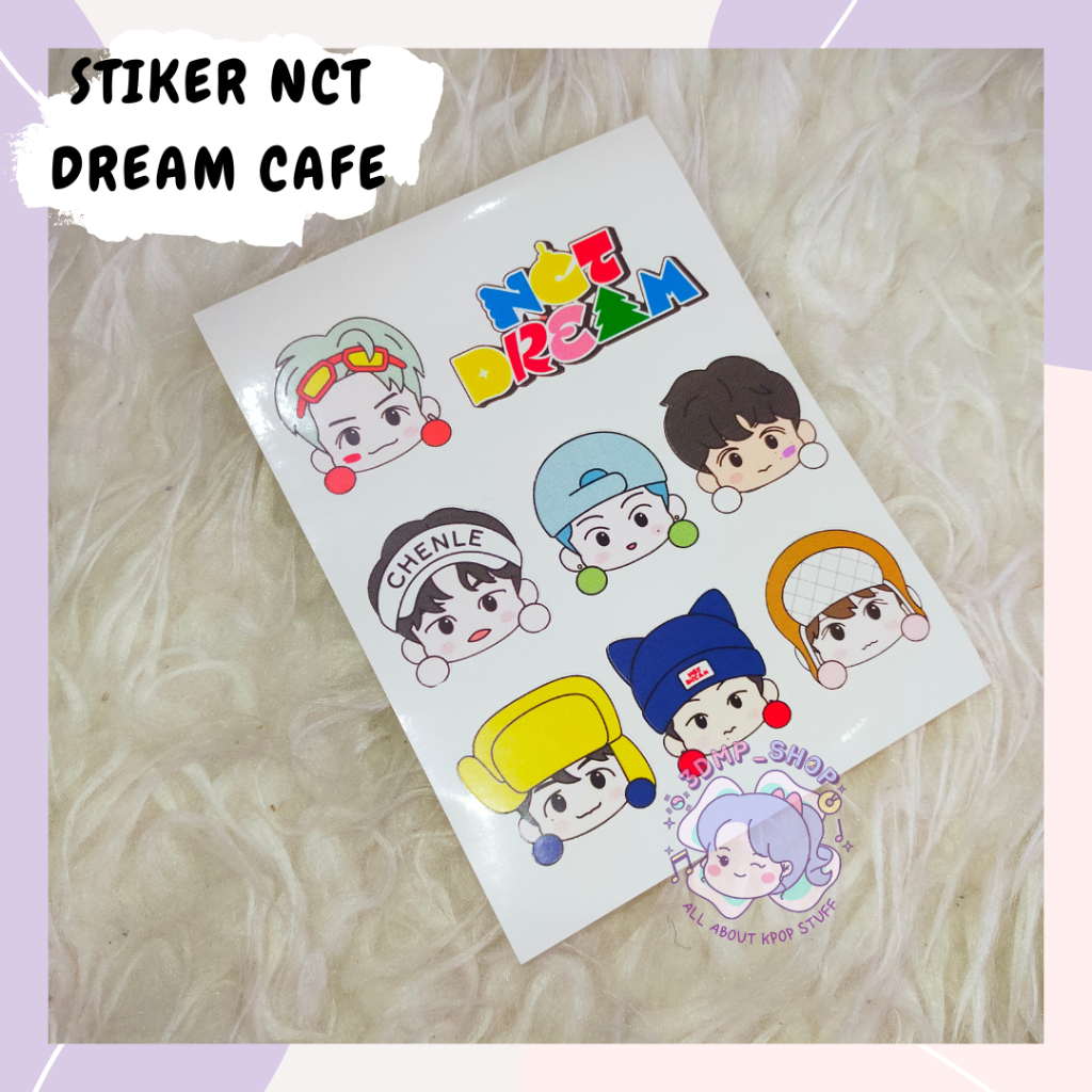 STIKER NCT CAFE DREAM KARAKTER