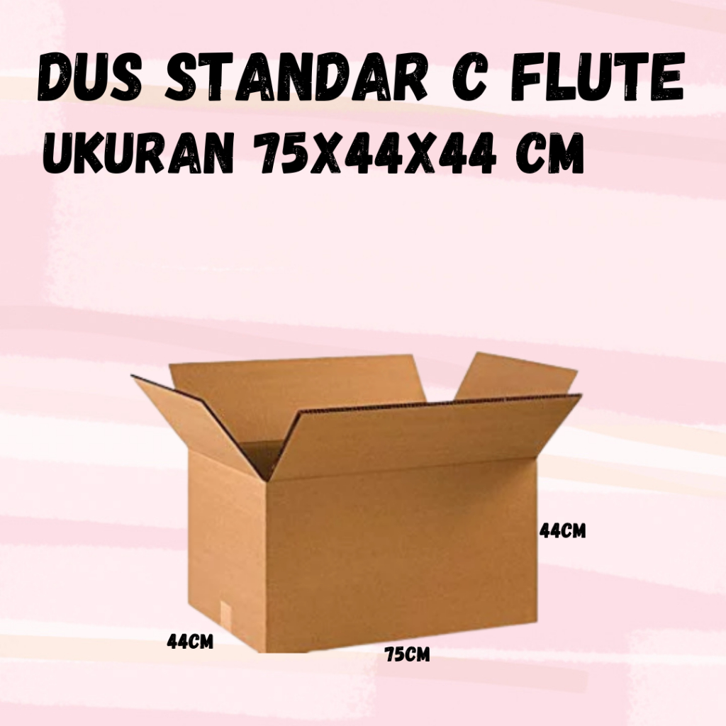 

KARDUS/KARTON BESAR Ukuran 75x44x44 CM (Pembelian min 5pcs)