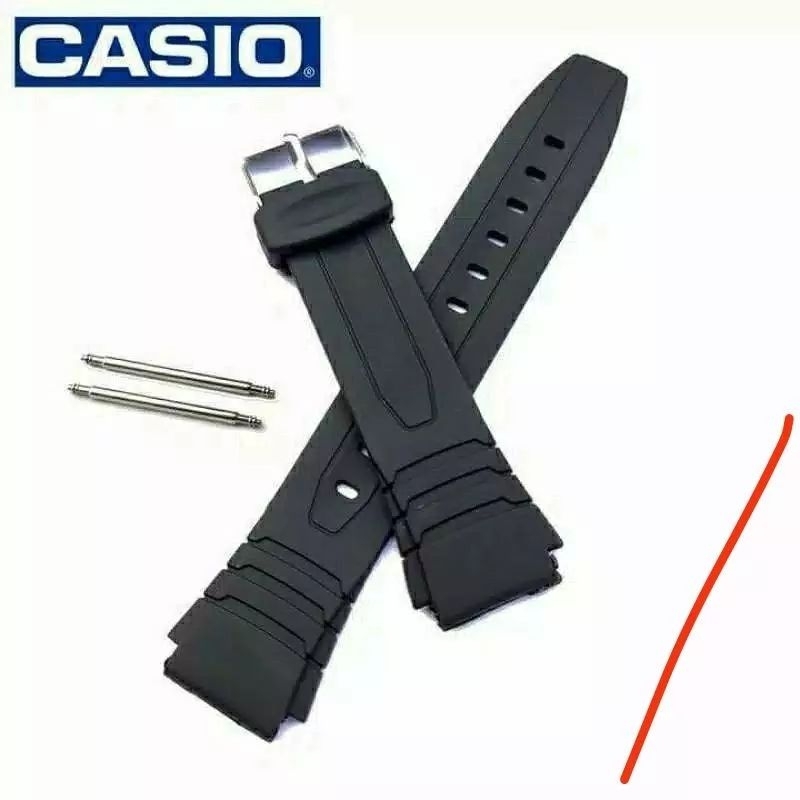 STRAP TALI JAM CASIO F-94W F-94WA F94-W F94-WA F94W FREE PEN RUBBER Tali JAM CASIO F94-W