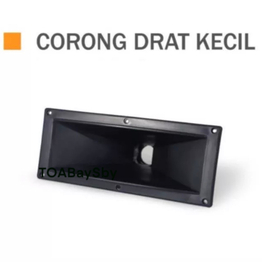 Horn Tweeter Drat Kecil 10,5 x 26,5 x 14,5cm Bahan Plastik