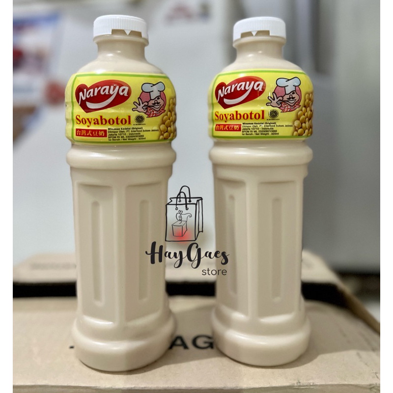 (Ready Siap Kirim) Naraya Susu Kedelai / Soya Milk Botol 920ml
